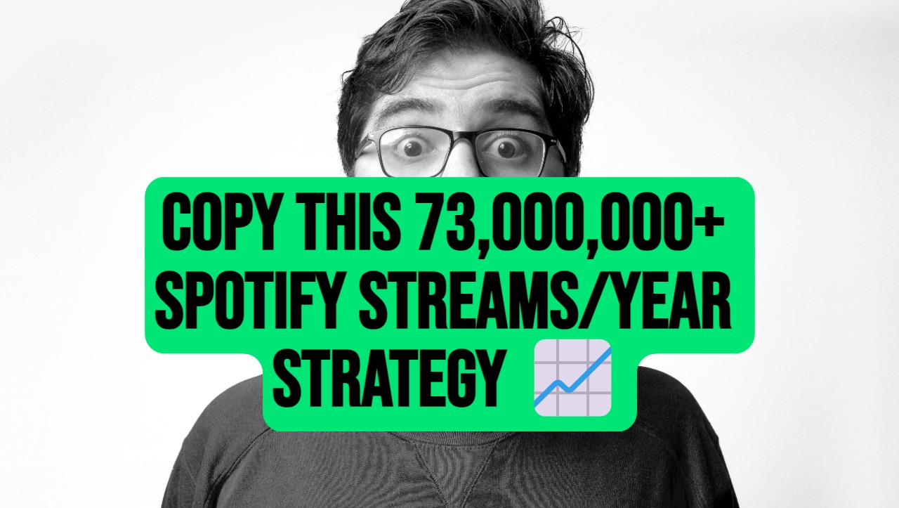 How To Get 1 Million Streams On Spotify (With Proof)