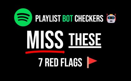 Spotify Playlist Bot Checker