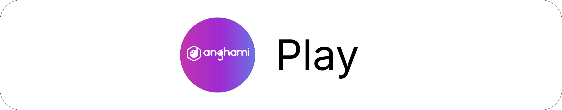 Anghami Music Play Button