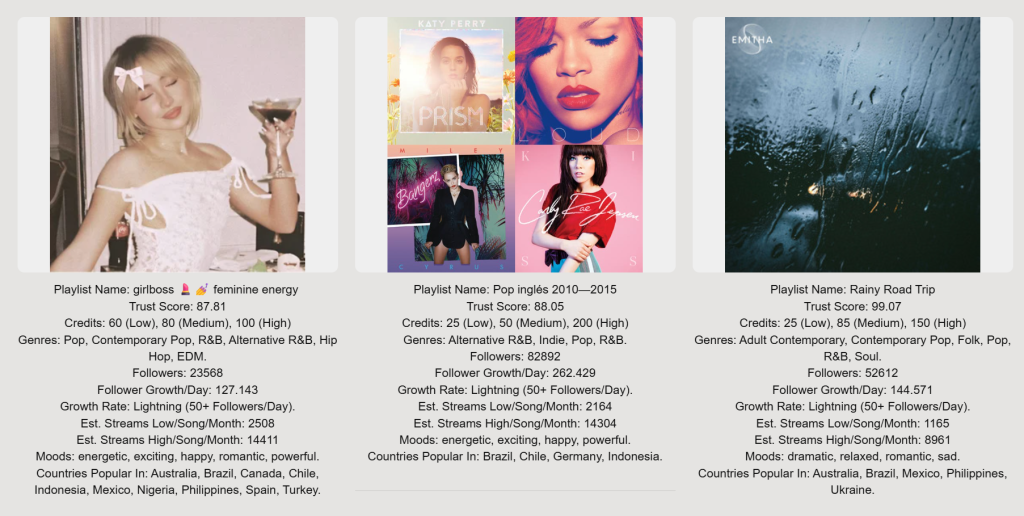 Playlist IQ Screenshot